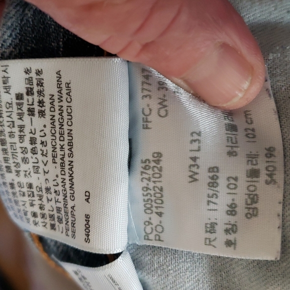 Vintage Levi's 34x32 - Picture 8 of 9